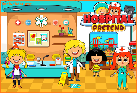 My Pretend Hospital - Kids Hospital Town Life FREE screenshot