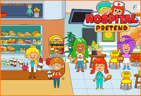 My Pretend Hospital - Kids Hospital Town Life FREE screenshot