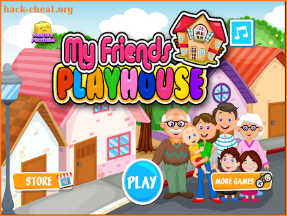 My Pretend House - Kids Family & Dollhouse Games screenshot