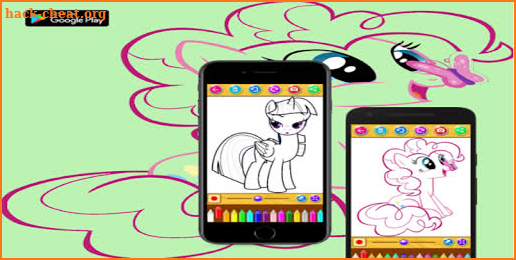 My Princess Pony Coloring Book screenshot