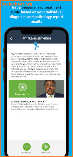 My Prostate Cancer Coach screenshot