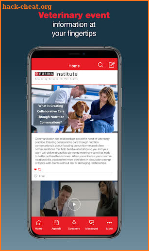 My Purina Institute Events screenshot