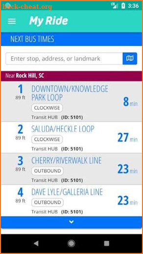 My Ride Rock Hill screenshot