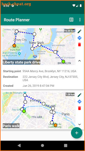 My Route Directions: Multi-Stop Itinerary Planner screenshot