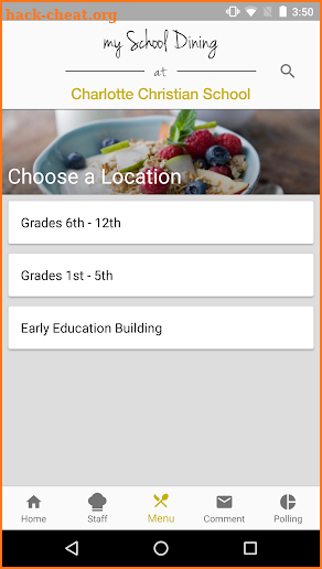 My School Dining screenshot