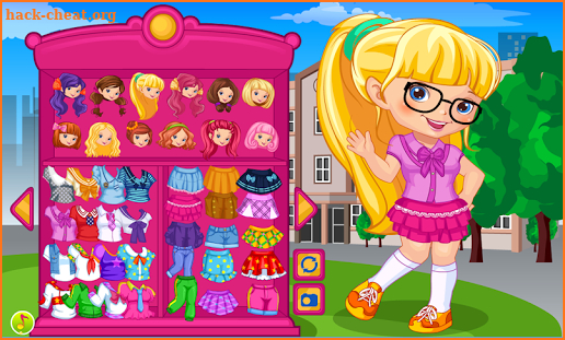 My School Uniform Dress Up screenshot