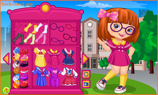 My School Uniform Dress Up screenshot