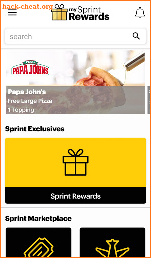 My Sprint Rewards screenshot