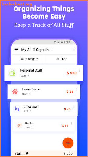 My Stuff Organizer: For Home Inventory Management screenshot