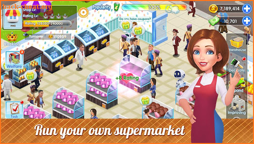 My Supermarket Story : Store tycoon Simulation screenshot