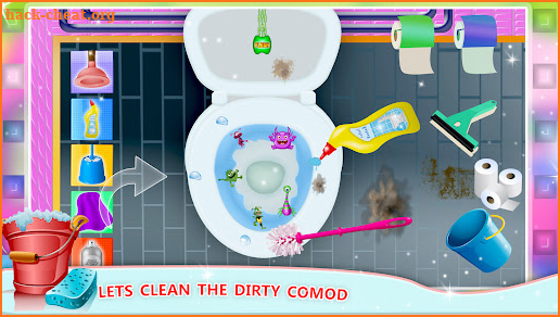 My Sweet Messy Home Cleanup: Home Cleaning Games screenshot