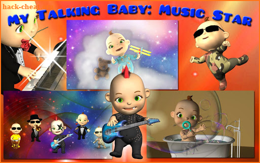 My Talking Baby Music Deluxe screenshot