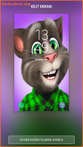 My Talking Tom Wallpapers Free screenshot