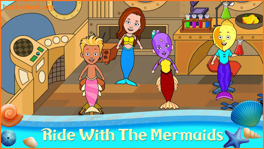 My Tizi Town - Underwater Mermaid Games for Kids screenshot