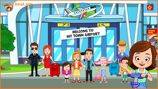 My Town : Airport Free screenshot