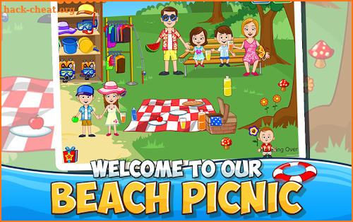 My Town : Beach Picnic screenshot