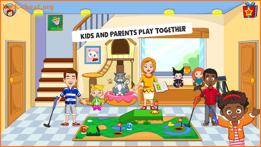 My Town : Best Friends' House games for kids screenshot