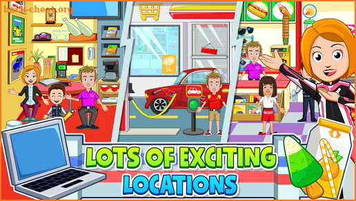 My Town: Car Garage. Wash & Fix kids Car Game screenshot