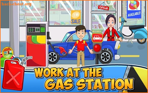 My Town : Car wash fix & drive screenshot