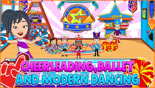 My Town : Dance School FREE screenshot