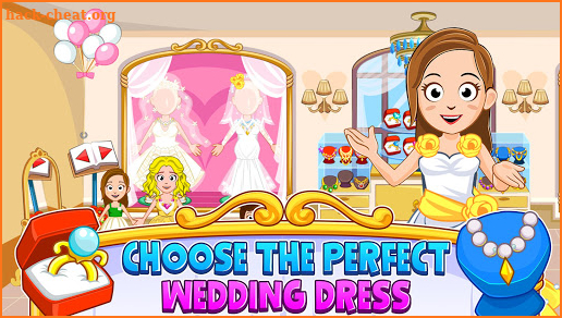 My Town : Wedding Free screenshot