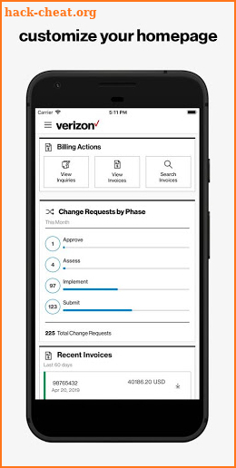 My Verizon For Enterprise screenshot