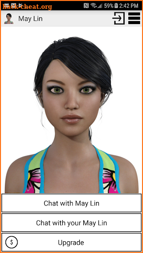 My Virtual Girlfriend May Lin screenshot