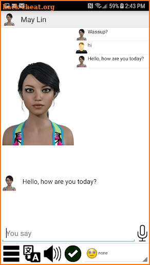 My Virtual Girlfriend May Lin screenshot