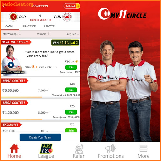 My11 Expert - My11Circle Team & My11 Team Cricket screenshot