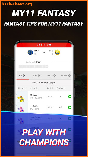 My11 Expert - Official Fantasy Cricket Tips screenshot