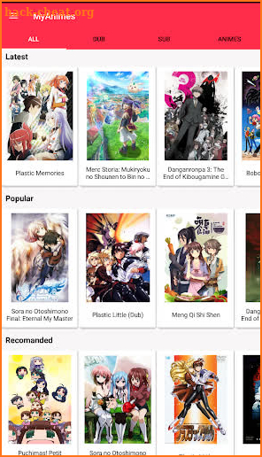 MyAnimes - Watch Anime Online screenshot