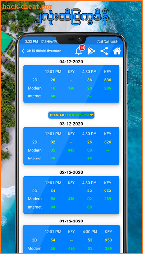 Myanmar 2D 3D Vip / Live - Free Vip Numbers screenshot