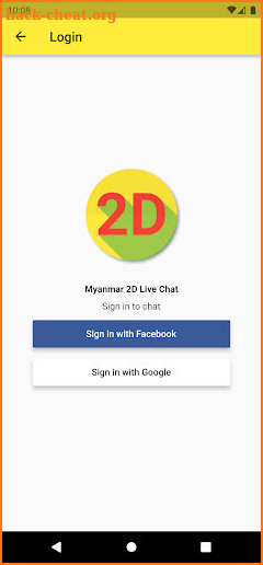 Myanmar 2D Live Chat screenshot