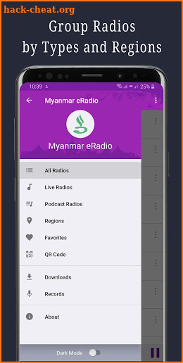 Myanmar eRadio screenshot