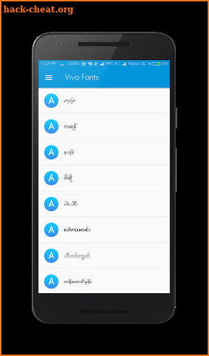 Myanmar Font Styles For Vivo Phones screenshot