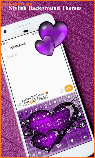 Myanmar keyboard : Myanmar Typing App 2020 screenshot
