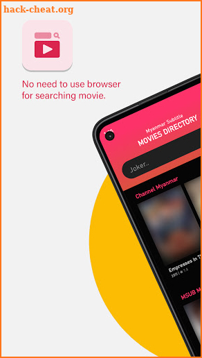 Myanmar Sub Movie Directory screenshot