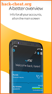 myAT&T screenshot