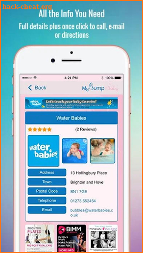 MyBump2Baby #1 Baby Directory & Parent Blogger App screenshot