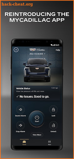 myCadillac screenshot