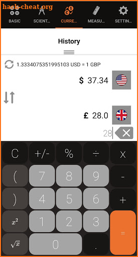 myCalc - Calculator for Free screenshot