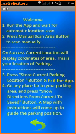 MyCar Locator screenshot