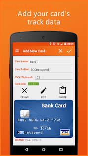 MyCard lite screenshot