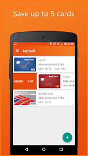 MyCard lite screenshot