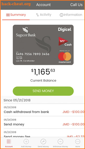 MyCash Jamaica screenshot