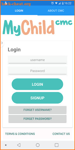 MyChildCMC screenshot
