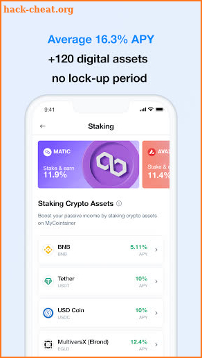 MyCointainer: Earn Crypto screenshot