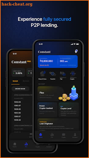 MyConstant – Secured P2P lending for all. screenshot