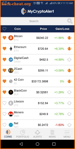 MyCryptoAlert screenshot