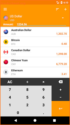 MyCurrency: Currency Converter screenshot